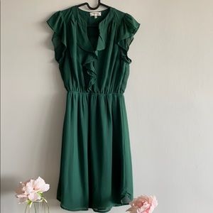 Monteau Green Dress